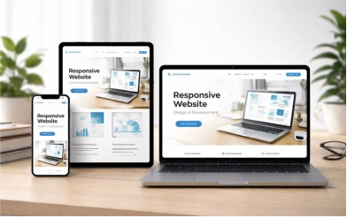Modern mobile application screen flows highlighting ecommerce shop interfaces